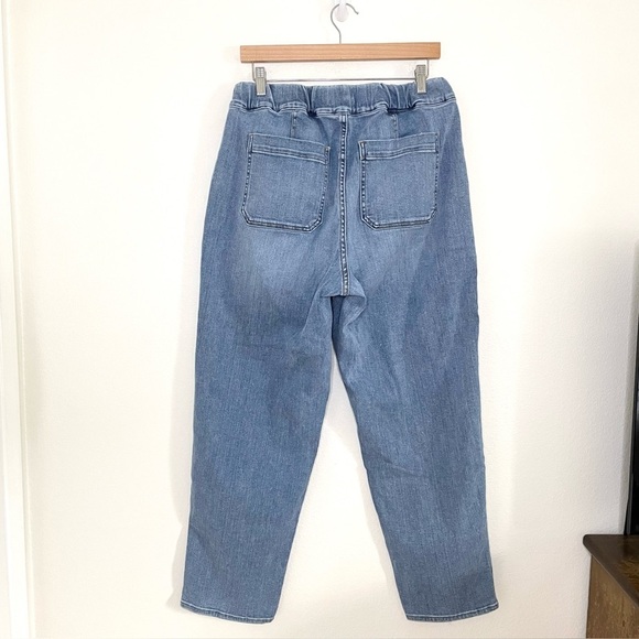Madewell Relaxed Pull On Jeans Large Tall - Picture 4 of 13